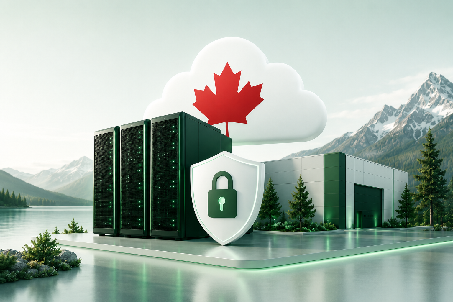 Three protected deployment environments connected by one governed platform